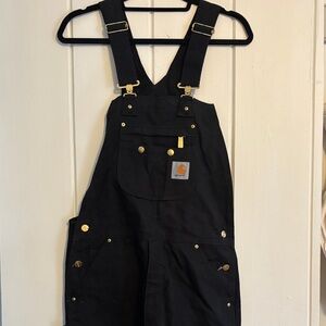 Carhartt Zip to Thigh Overall in Duck Canvas